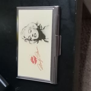 Marylin Monroe card case